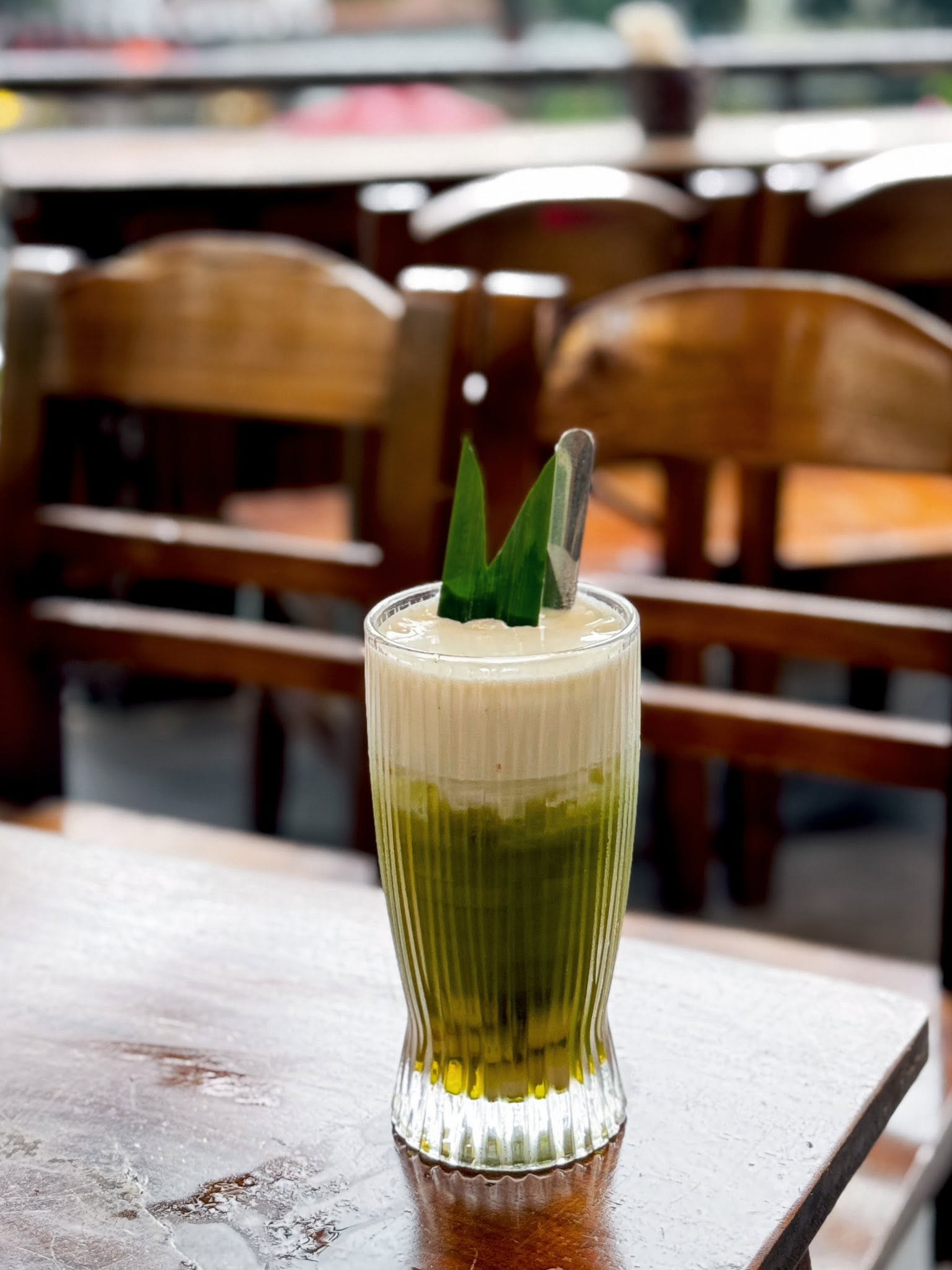 Trà kem tại Nghiền Cafe GreenHouse